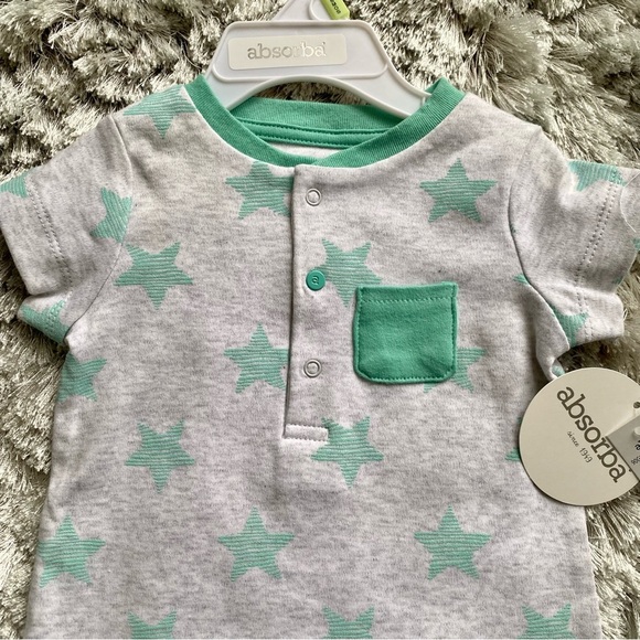 Absorba Baby Star Romper NWT Size 3-6 Months - Picture 4 of 4